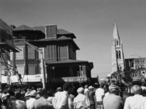 Moving the Milheim House, Denver Public Library’s Historic Denver Collection (no call number)