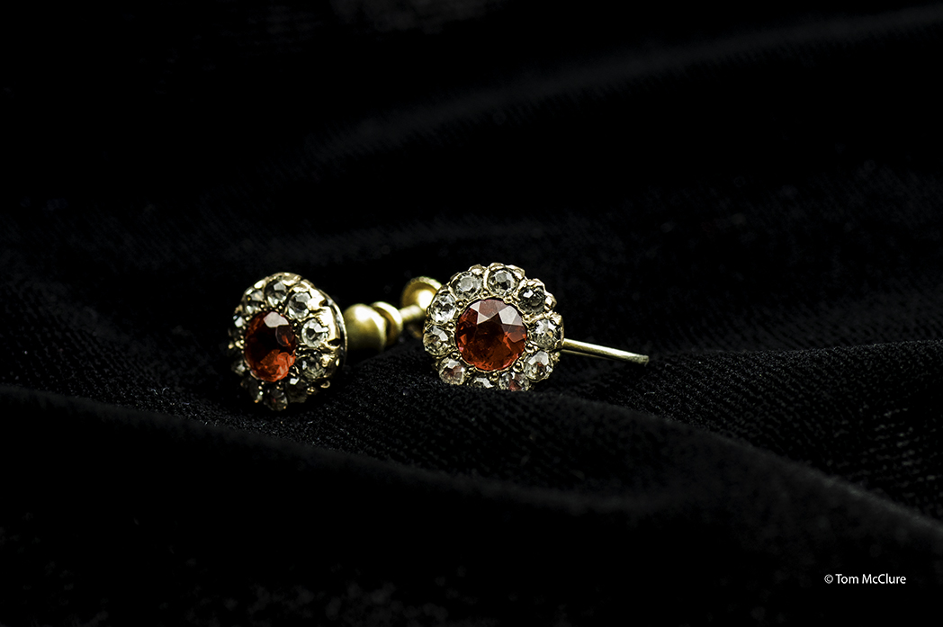 Margaret Brown’s ruby earrings
