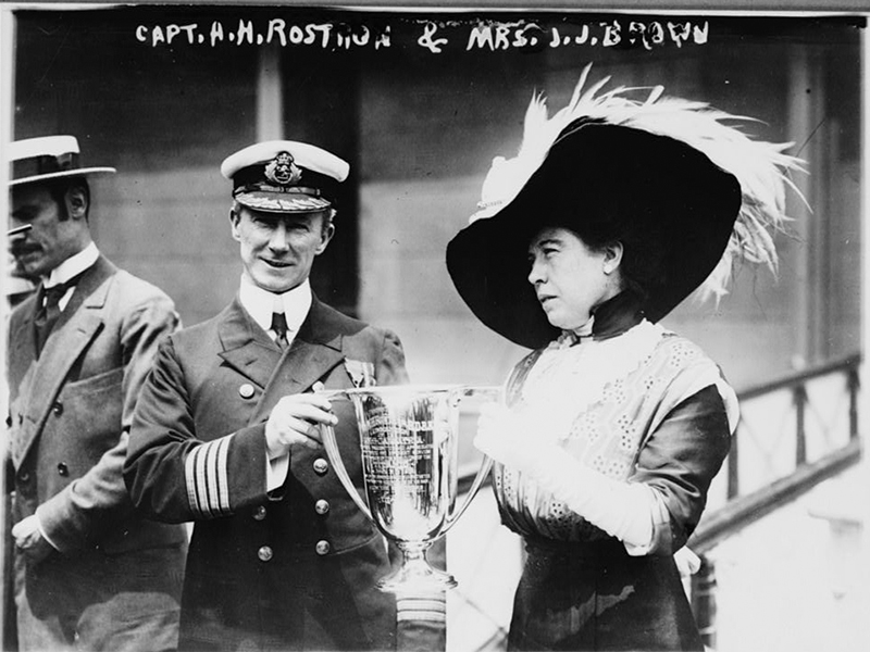 Margaret and Capt Rostron