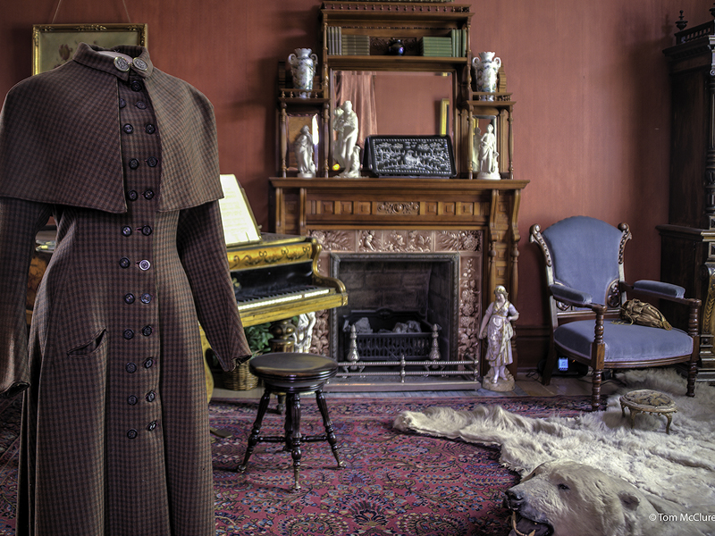 Riding Coat in Parlor