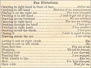 Fan Flirtation Guide