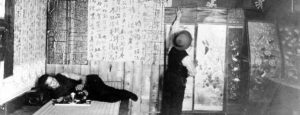 Hop Alley Decorating for Chinese New Year c1910