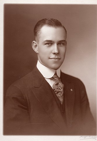 Harry T. Burn in 1918 during his first campaign for State Representative in McMinn County, TN