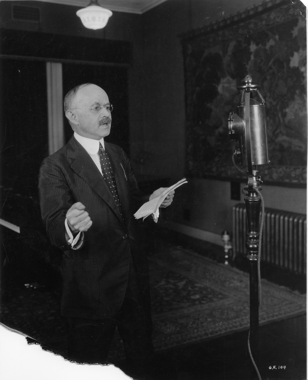 Ben B. Lindsey wearing a suit and tie