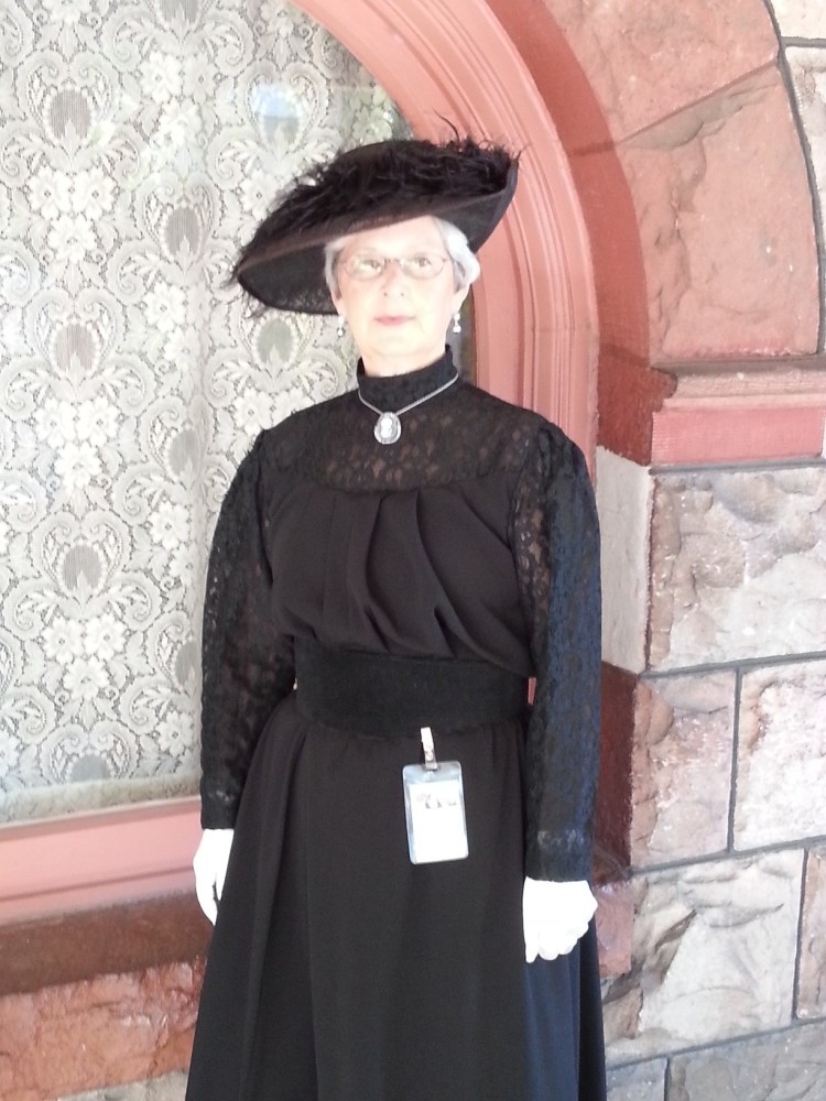 a person standing in front of a building