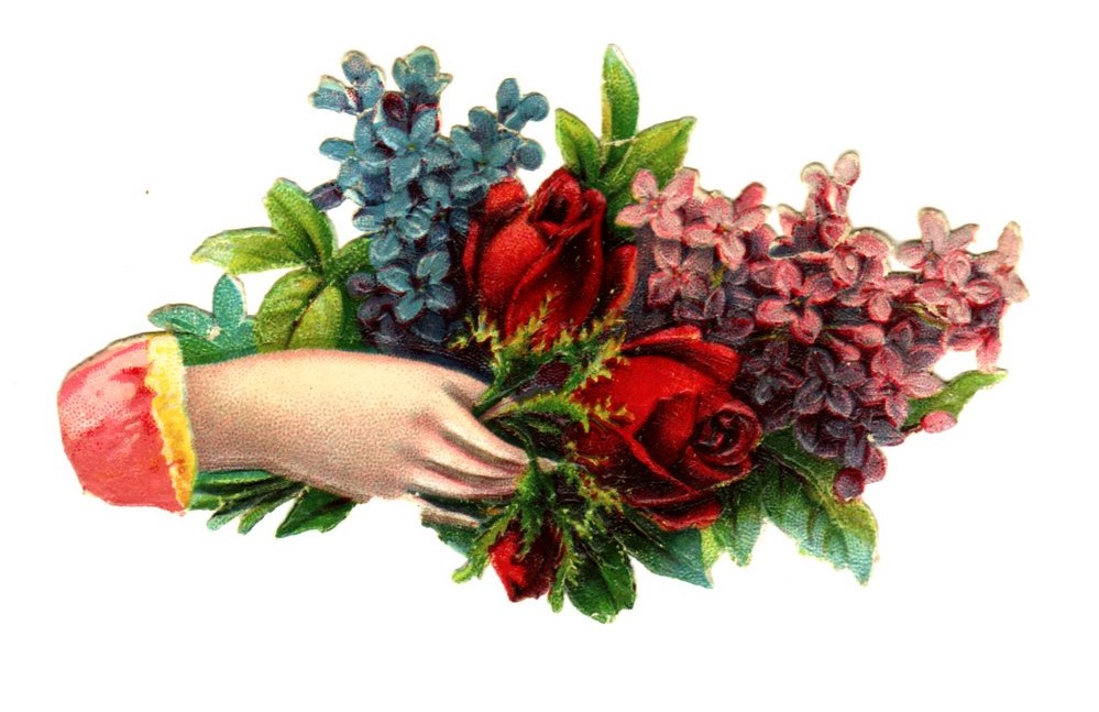 a vase of flowers on a table