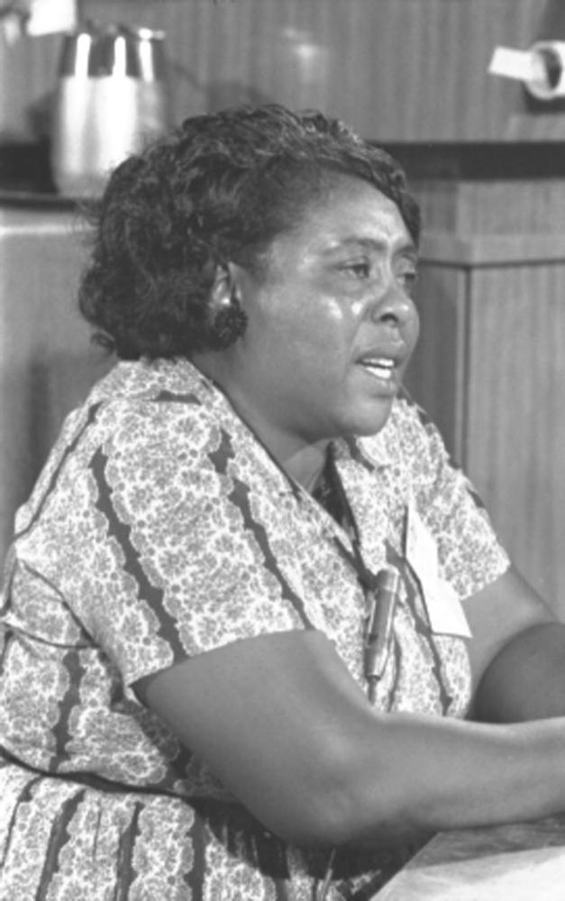 Fannie Lou Hamer et al. looking at the camera