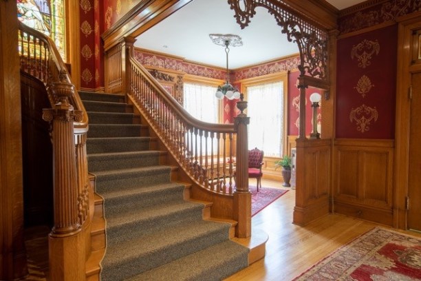 a view of a living room